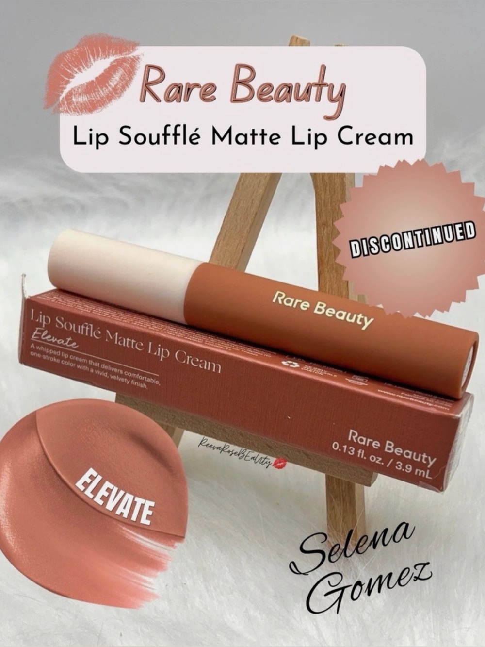 Rare Beauty Lip Soufflé Matte Lip Cream – Elevate | NEW